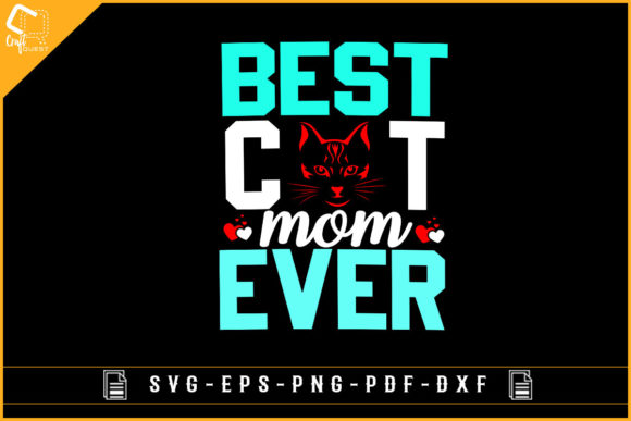 Best Cat Mom Ever T-shirt Design Review