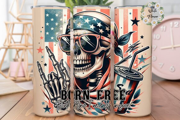 Born Free but Now I'm Expensive PNG for Tumbler Wraps and Graphics