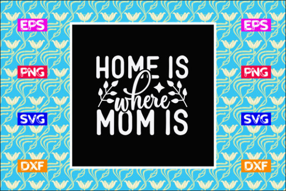 Mother's Day SVG Design for Crafts and Graphics