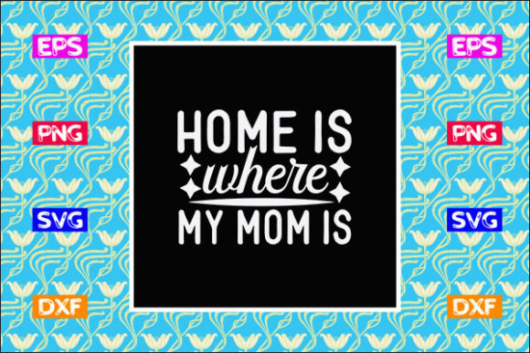Mother's Day SVG Design for Local Business Branding