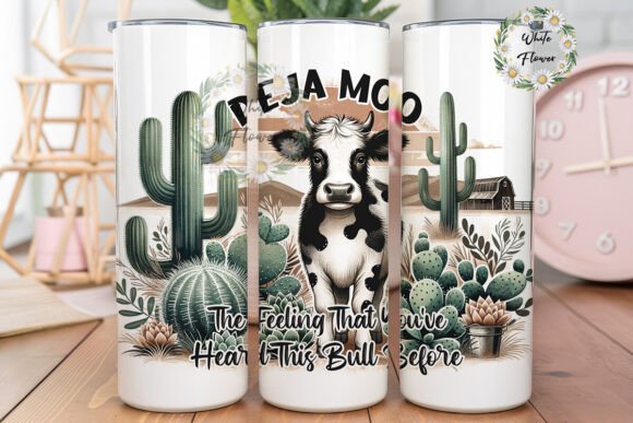 The Feeling That You've Heard This Bull - Tumbler Wrap Graphics