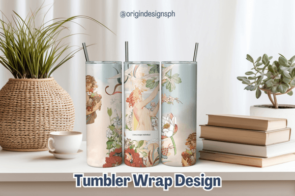 Tumbler Wrap Skinny for Modern Graphics