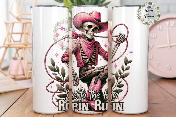 Yee to the Haw Ropin Ridin Tumbler Wrap Graphics